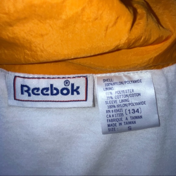 Reebok Unisex 80’s Color Block Windbreaker Jacket size small - Picture 6 of 10